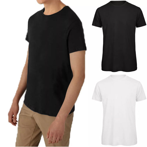 Mens FBH1836 Plain T-Shirt-0