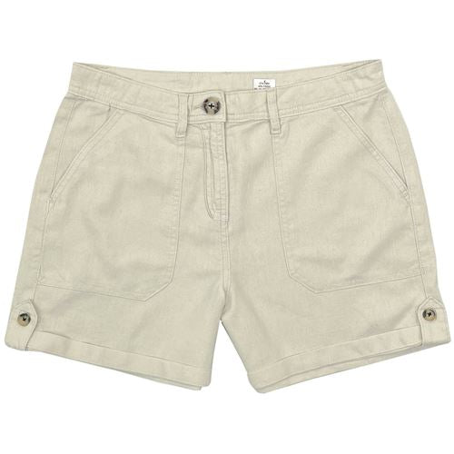 Womens Linen Summer Shorts - 2592-3
