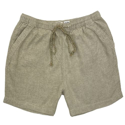 Womens Casual Summer Linen Shorts - 2578-1