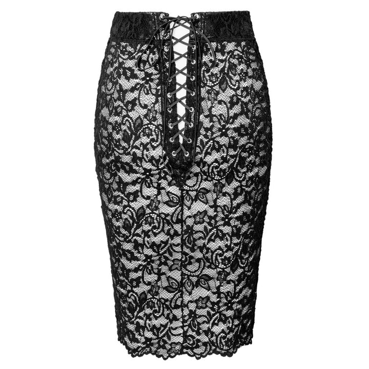 Noir Pencil Skirt-2
