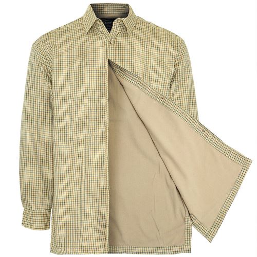 Mens Champion Country Fleece Lined Check Shirt-11