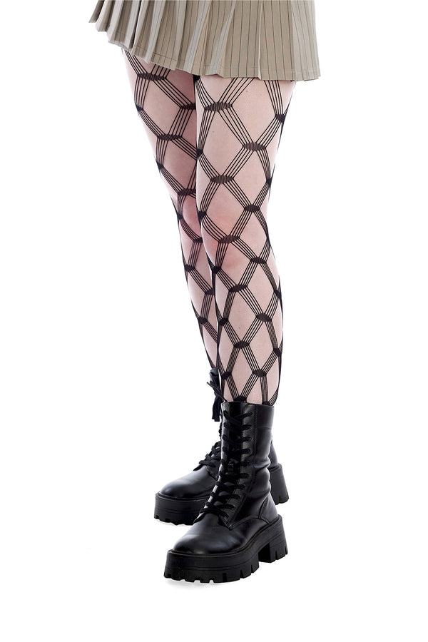 WIDE FISHNET TIGHTS
