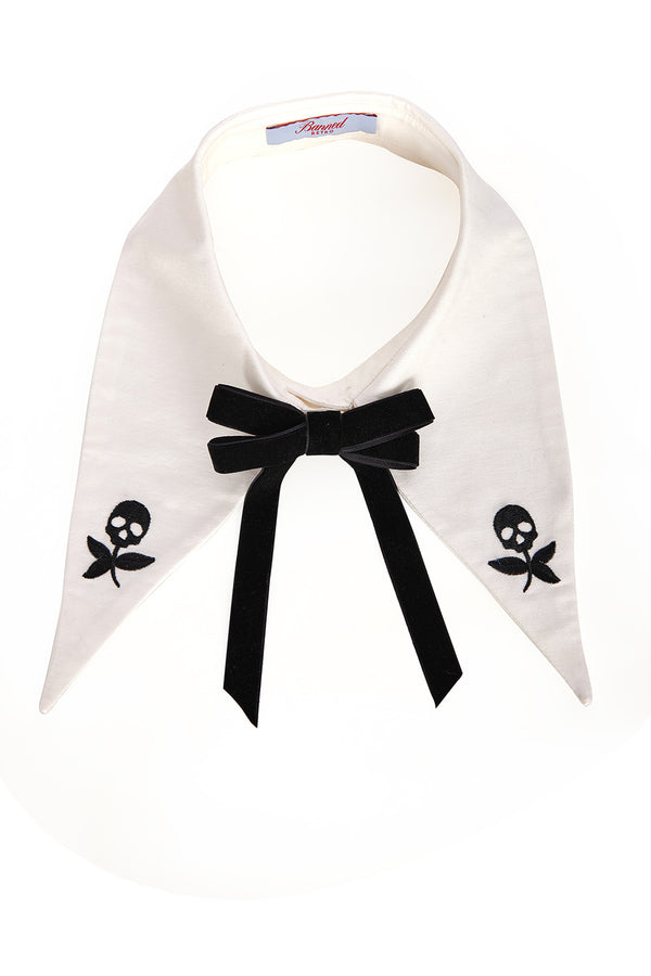 NEVERMORE EMBROIDERED COLLAR