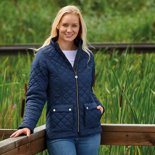 Ladies Champion Wisley Light Weight Quilted Jacket-0