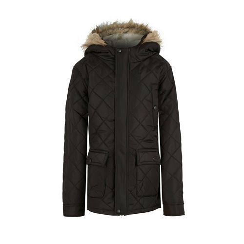 Boys Padded Quilted Parka Jacket - 1363-0