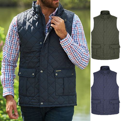 Mens Champion Ashby Quilted Gilet-0