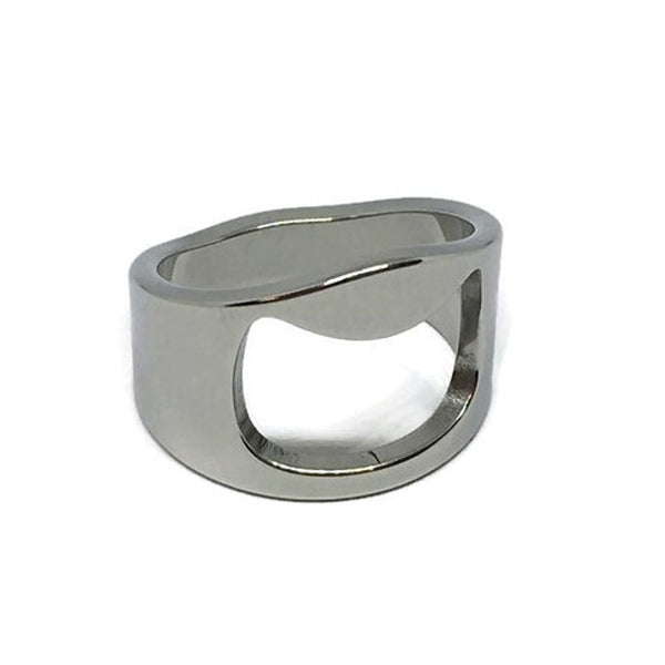 Bottle Opener Stainless Steel Ring-0