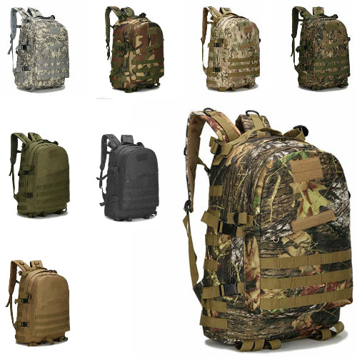 40L 3D Bag - Molle Tactical Backpack-0