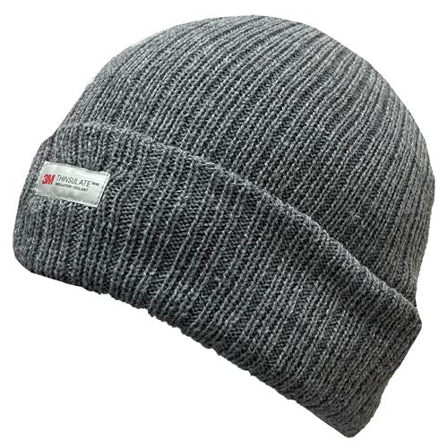 Thinsulate Fleece Lined Ribbed Beanie Hat - MA295-2