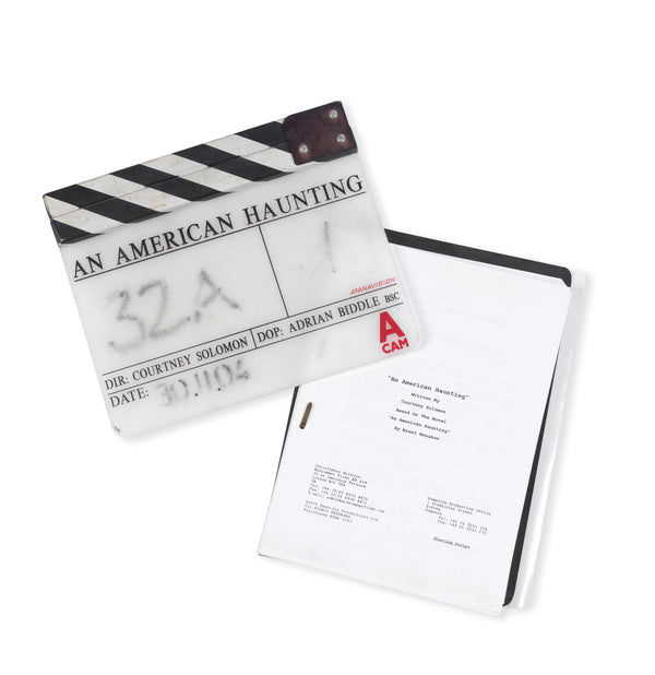 An American Haunting: A Clapperboard Used In Production