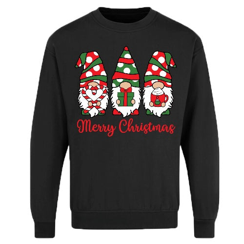 Adults XmasPrinted Sweatshirt - Merry Christmas-1