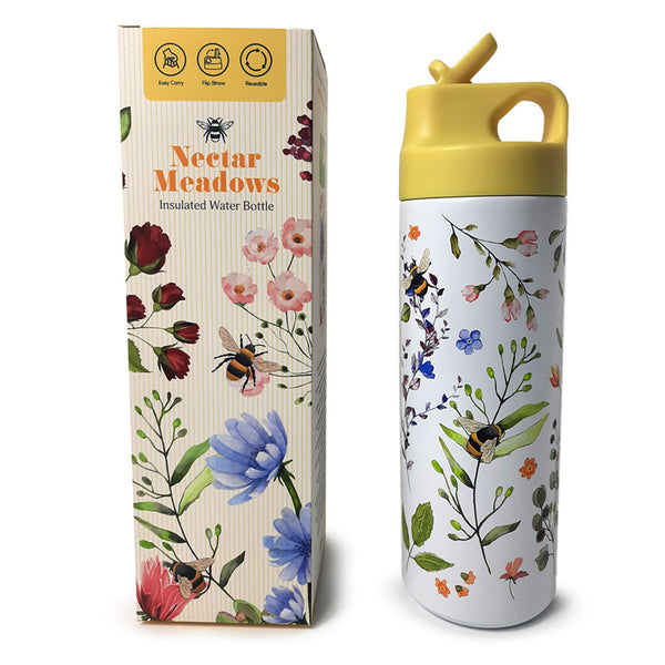 Reusable Insulated Flip Top Drinks Bottle 500ml - Nectar Meadows BOT236-0