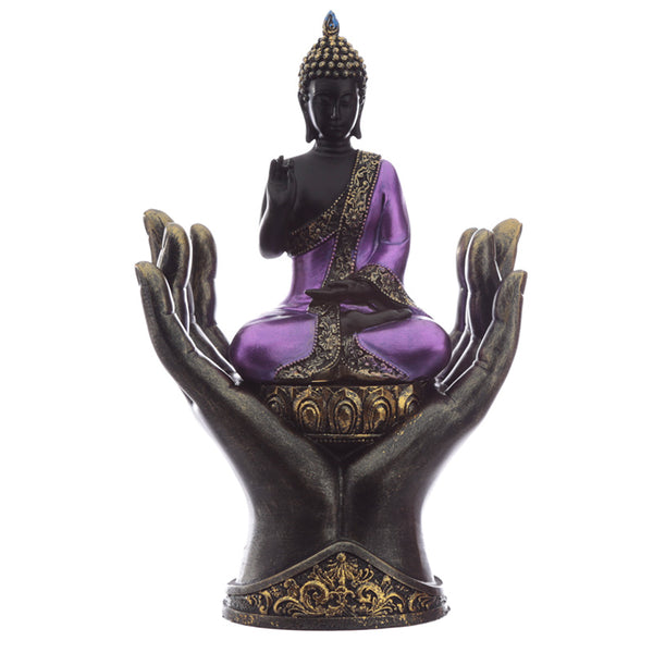 Decorative Purple and Black Buddha - Protector BUD337-0