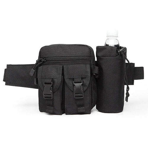 Tactical Waist Bag With Water Bottle Attachment-6