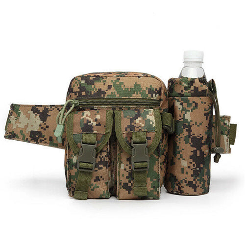 Tactical Waist Bag With Water Bottle Attachment-5