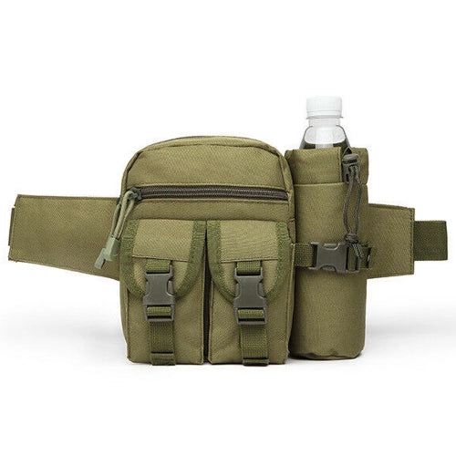 Tactical Waist Bag With Water Bottle Attachment-2