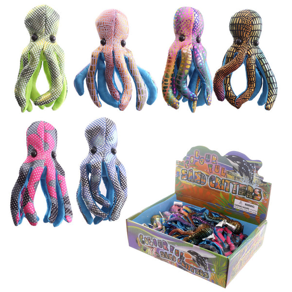 Cute Collectable Octopus Design Sand Animal CH11X-S-0