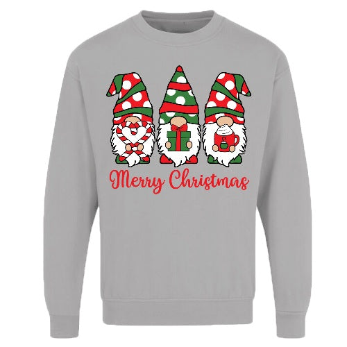 Adults XmasPrinted Sweatshirt - Merry Christmas-2