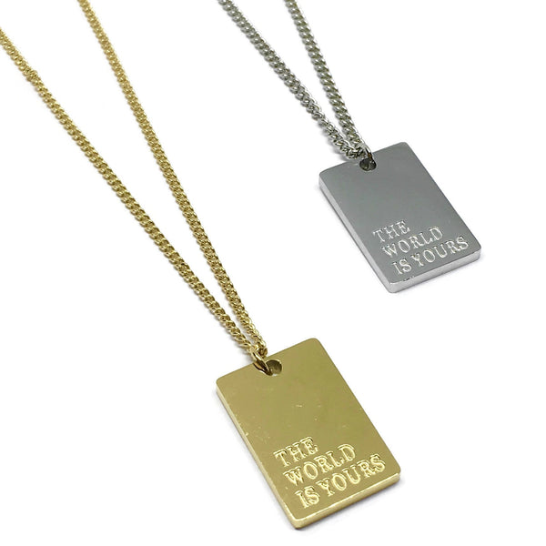 The World Is Yours Necklace-0