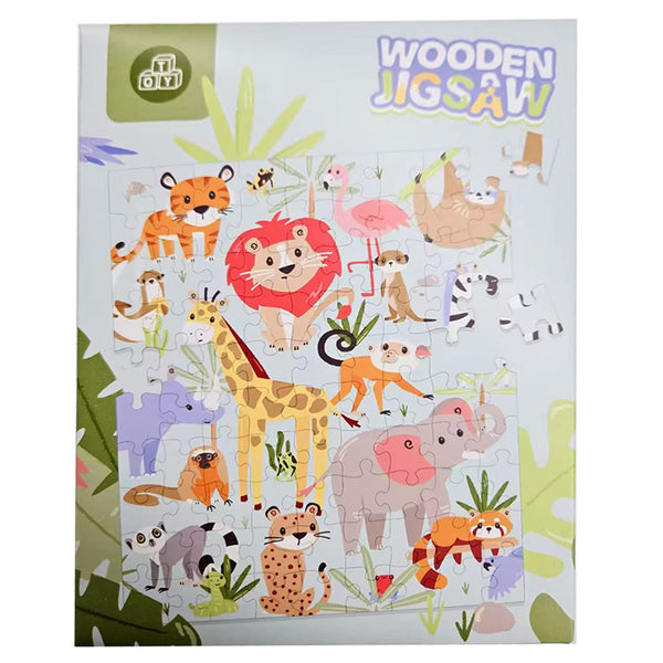 96pc Wooden Jigsaw Puzzle - Zooniverse JIG11-0