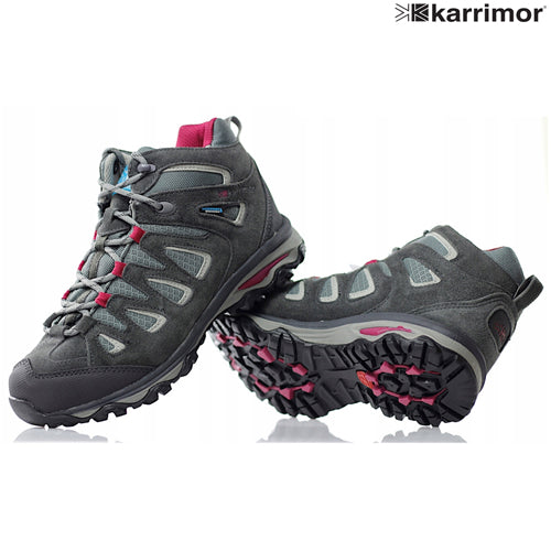 Ladies Karrimor Weathertite Isla Mid Rise Waterproof Trekking Boots-0