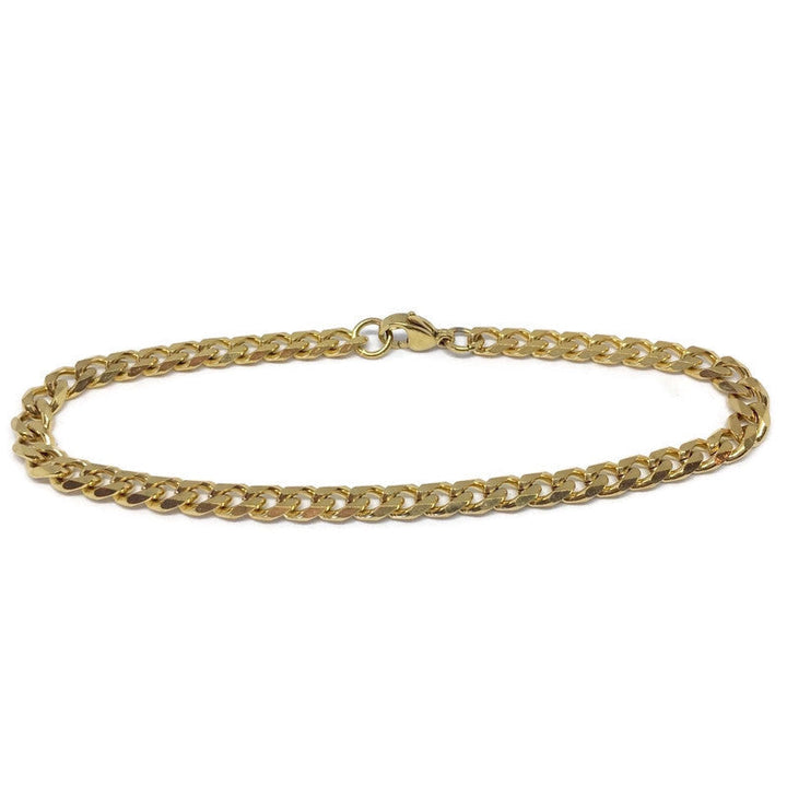 Thick Curb Chain Link Bracelet-1