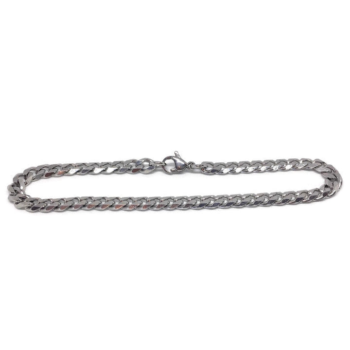 Thick Curb Chain Link Bracelet-2
