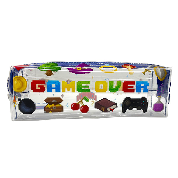 Clear Window Pencil Case - Game Over PCASE81-0