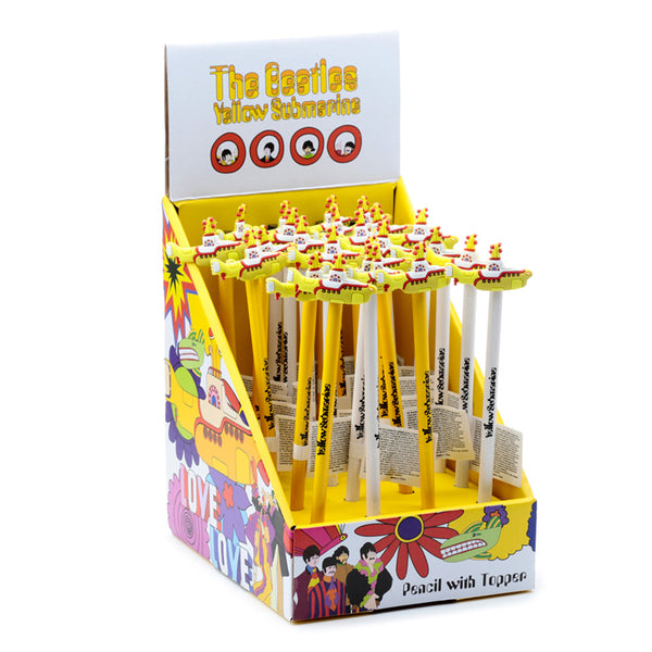 Pencil with PVC Topper - The Beatles Yellow Submarine STA288-0