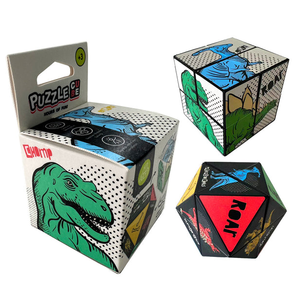 Puzzle Cube Toy - Dinosauria TY955-0