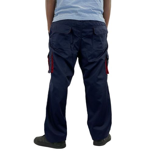Clearance Mens Multi Pocket Cargo Trousers-2
