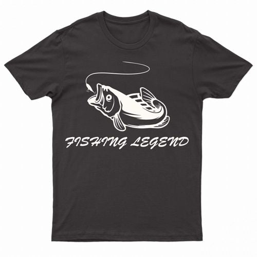 Adults Heavy Cotton "Fishing Legend" T-Shirt-3