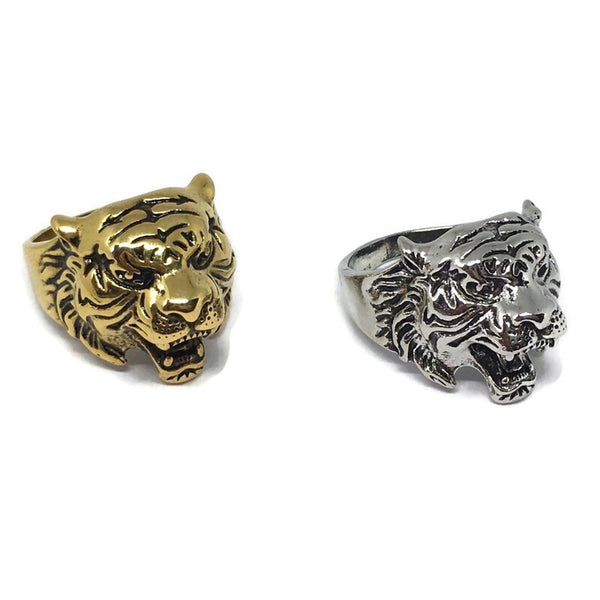 Gifts From The Crypt - Tibetan Tiger Statement Ring-0