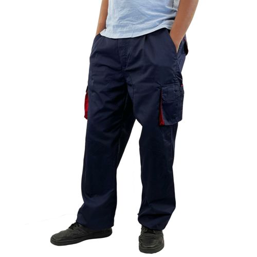 Clearance Mens Multi Pocket Cargo Trousers-1