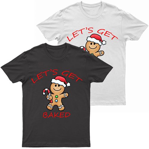Adults XMS3 "Let's Get Baked" T-Shirt-0