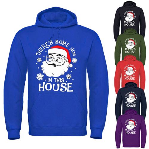 Adults XMS5 "There's Some Hos in This House" Hoodie-0