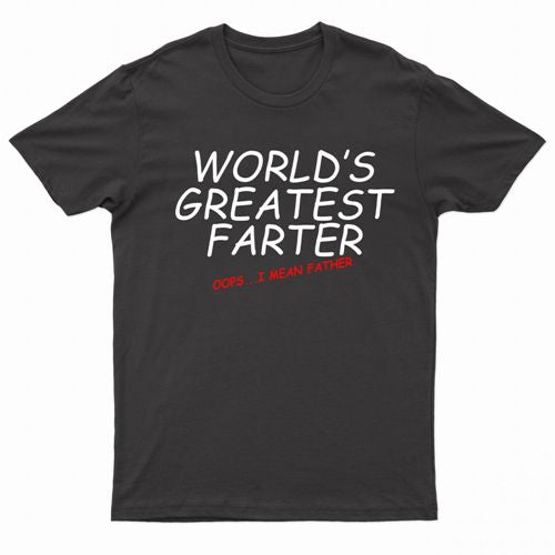 Father's Day 'Greatest Farter' T-Shirt-0