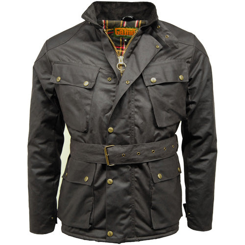 Game Speedway Quilted Wax Jacket-1