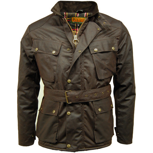 Game Speedway Quilted Wax Jacket-5