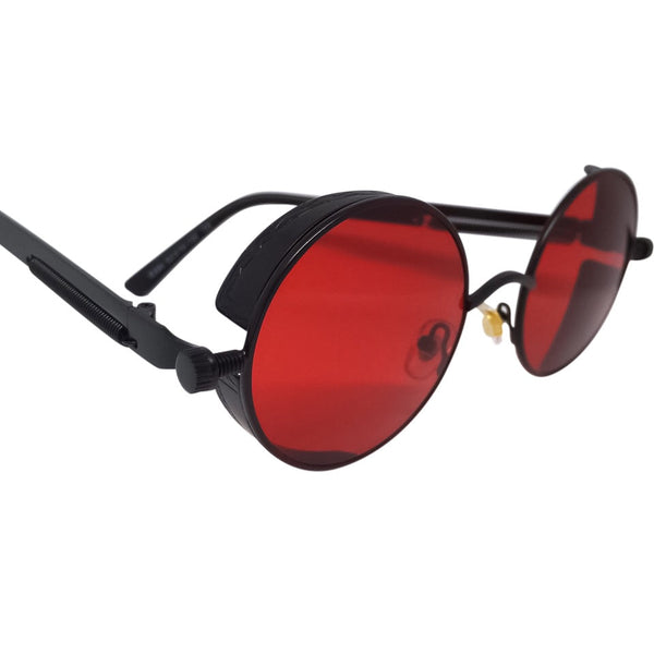 Framed Red x Black Sunglasses-0