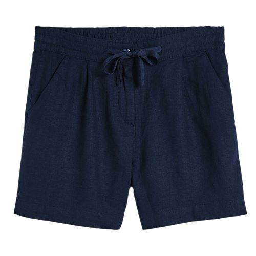 Womens Linen Summer Shorts - 2574-3
