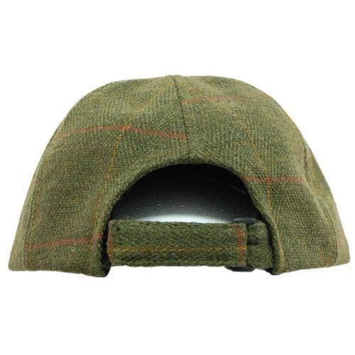 Tweed Leather Skip Hat-4