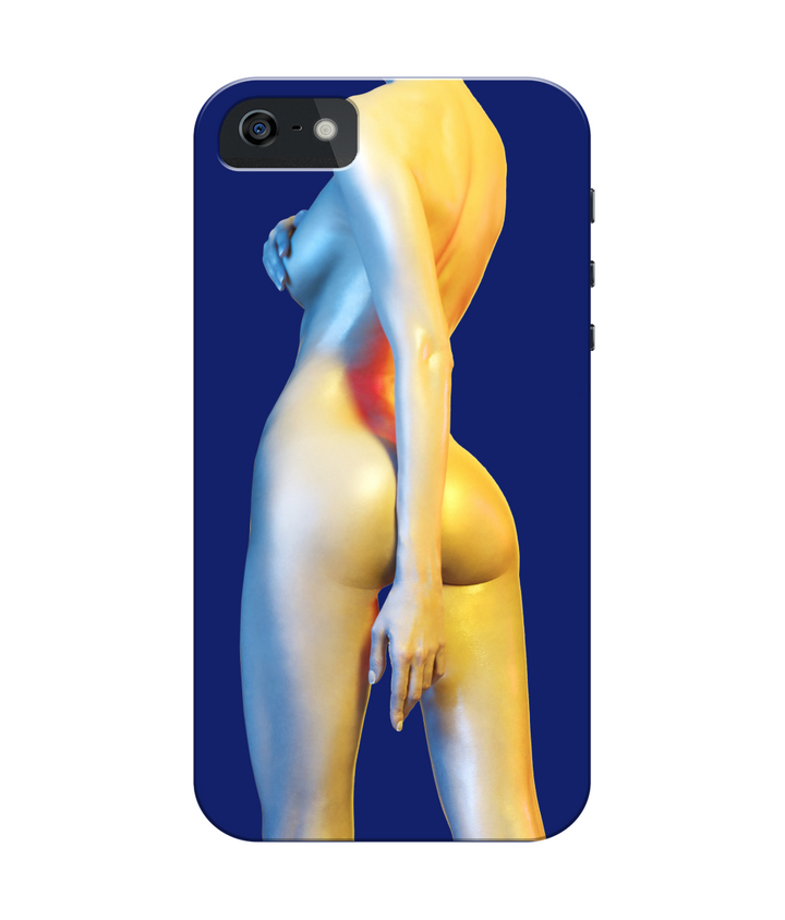 Hot Girl iPhone 4/4s Full Wrap Phone Case - Egg n Chips London