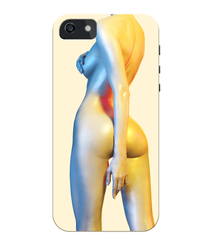 Hot Girl iPhone 5/5s Full Wrap Phone Case - Egg n Chips London