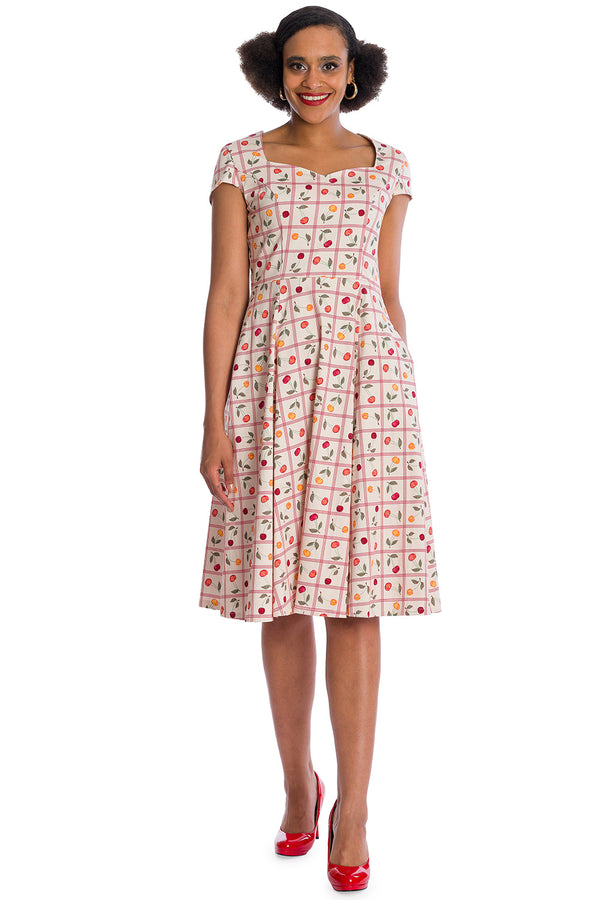 Banned Apparel - Country Cherry Fit & Flare Dress