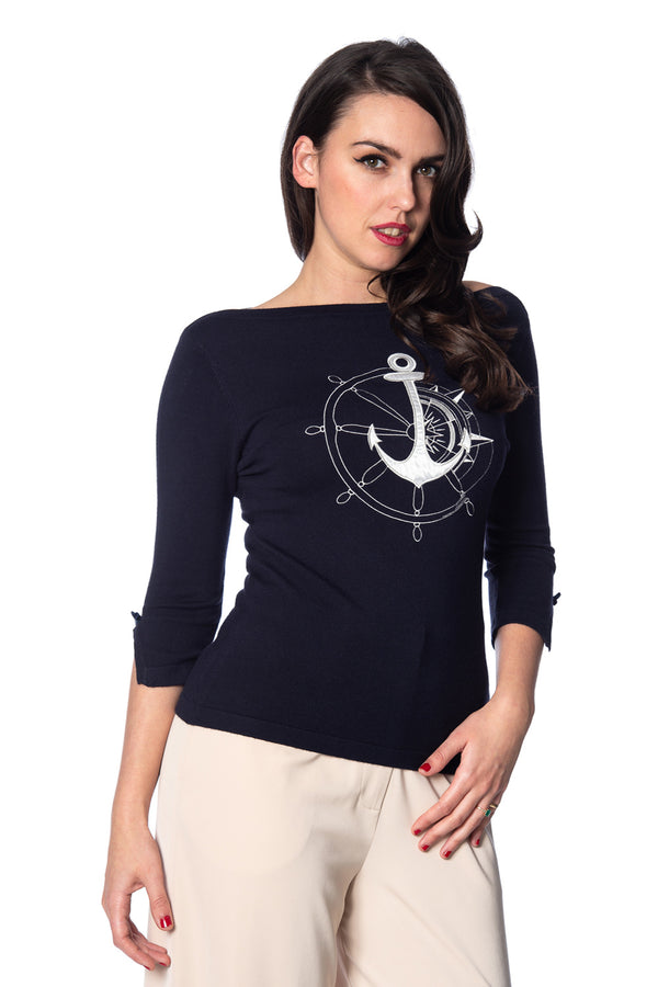 Banned Apparel - Anchors Away Jumper
