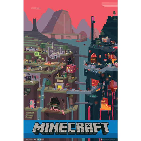 Minecraft Poster World 85