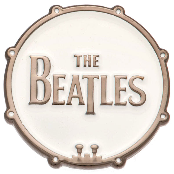The Beatles Badge Bass Drum