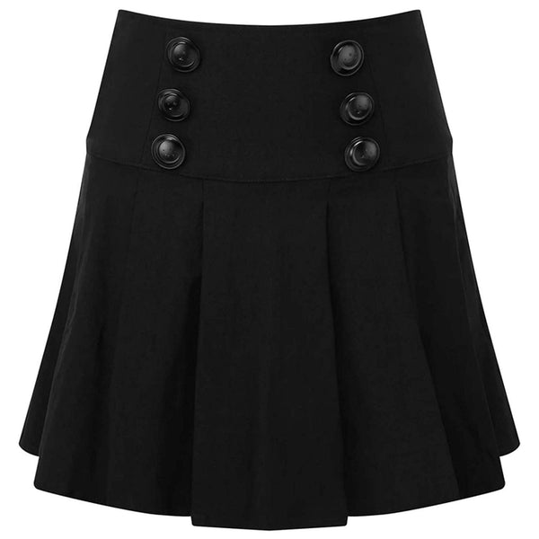 Killstar - Tsukiko A-Line Pleated Mini Skirt