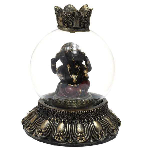 Backflow Incense Burner - Ganesh Globe BACK42